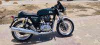 Green Royal Enfield Continental GT 535