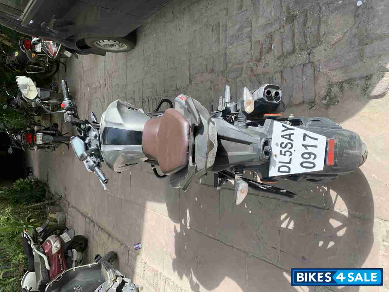 Titanium Grey TVS Apache RTR 200 4V