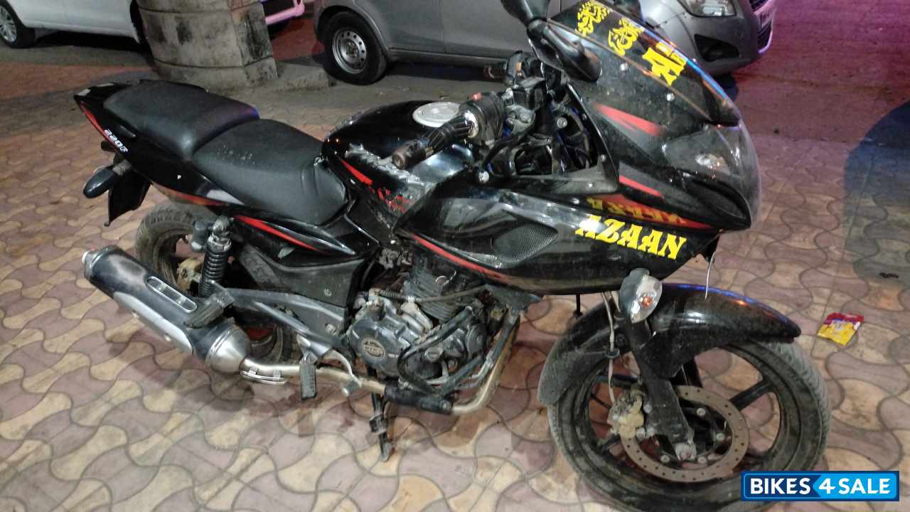Red & Black Bajaj Pulsar 220 DTSi