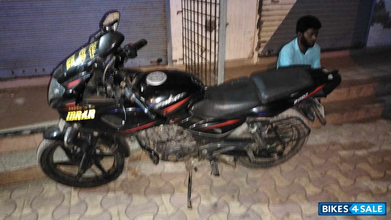 Red & Black Bajaj Pulsar 220 DTSi