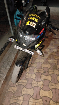 Red & Black Bajaj Pulsar 220 DTSi