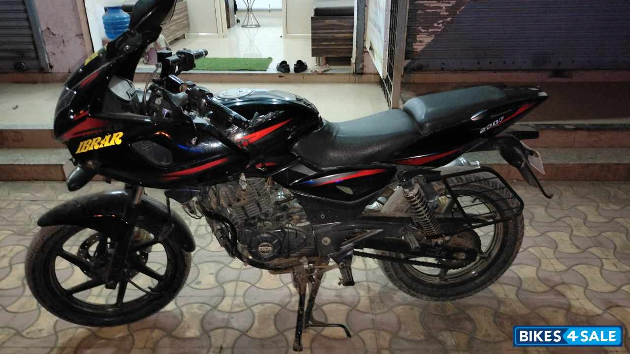 Red & Black Bajaj Pulsar 220 DTSi