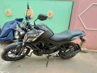 Black Yamaha FZ-S FI V3