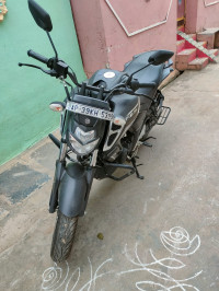 Black Yamaha FZ-S FI V3