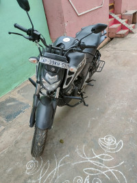 Black Yamaha FZ-S FI V3