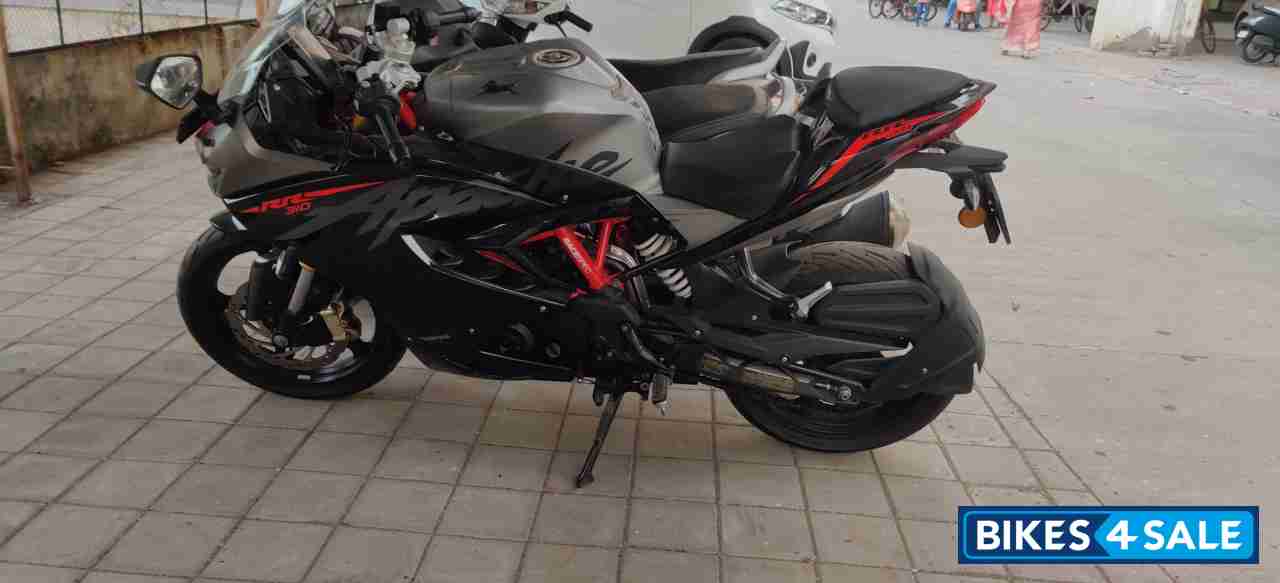 Black Grey TVS Apache RR 310