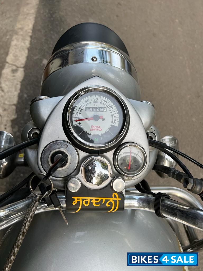 Silver Royal Enfield Classic 350