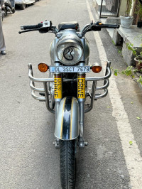 Silver Royal Enfield Classic 350