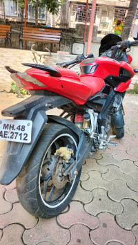 Red Bajaj Pulsar AS 200