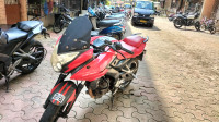 Red Bajaj Pulsar AS 200