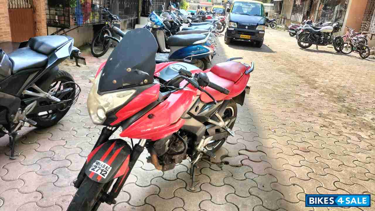 Red Bajaj Pulsar AS 200