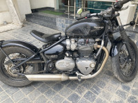 Black Triumph Bobber