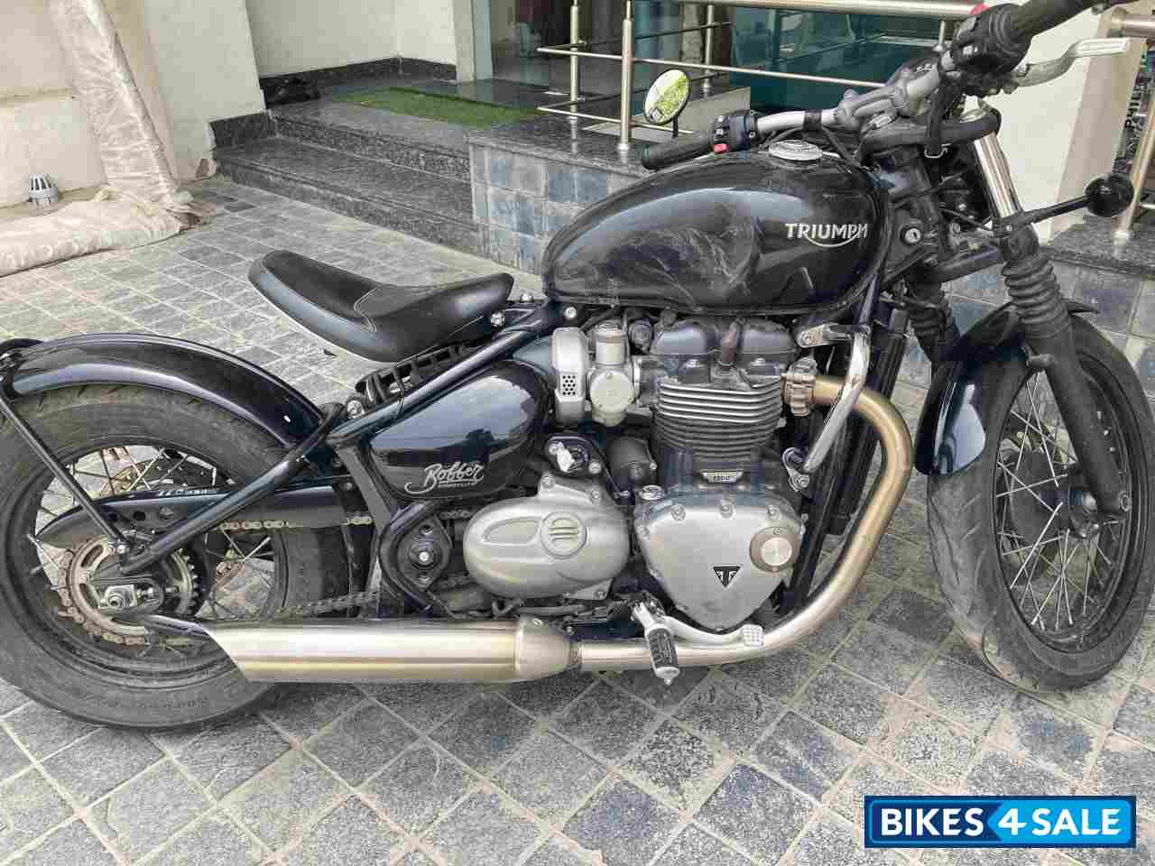 Black Triumph Bobber Black Triumph Bobber