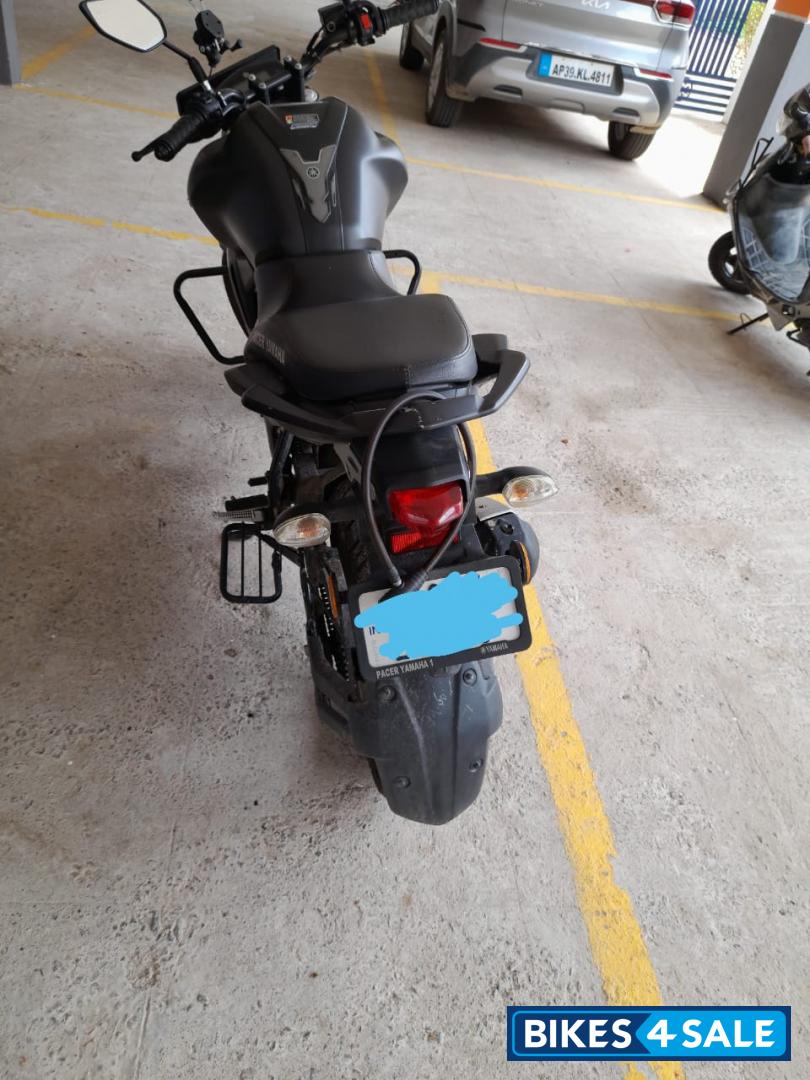 Matte Black Yamaha FZ-S FI V3 BS6