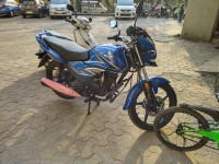Athletic Blue Metallic Honda Shine BS6
