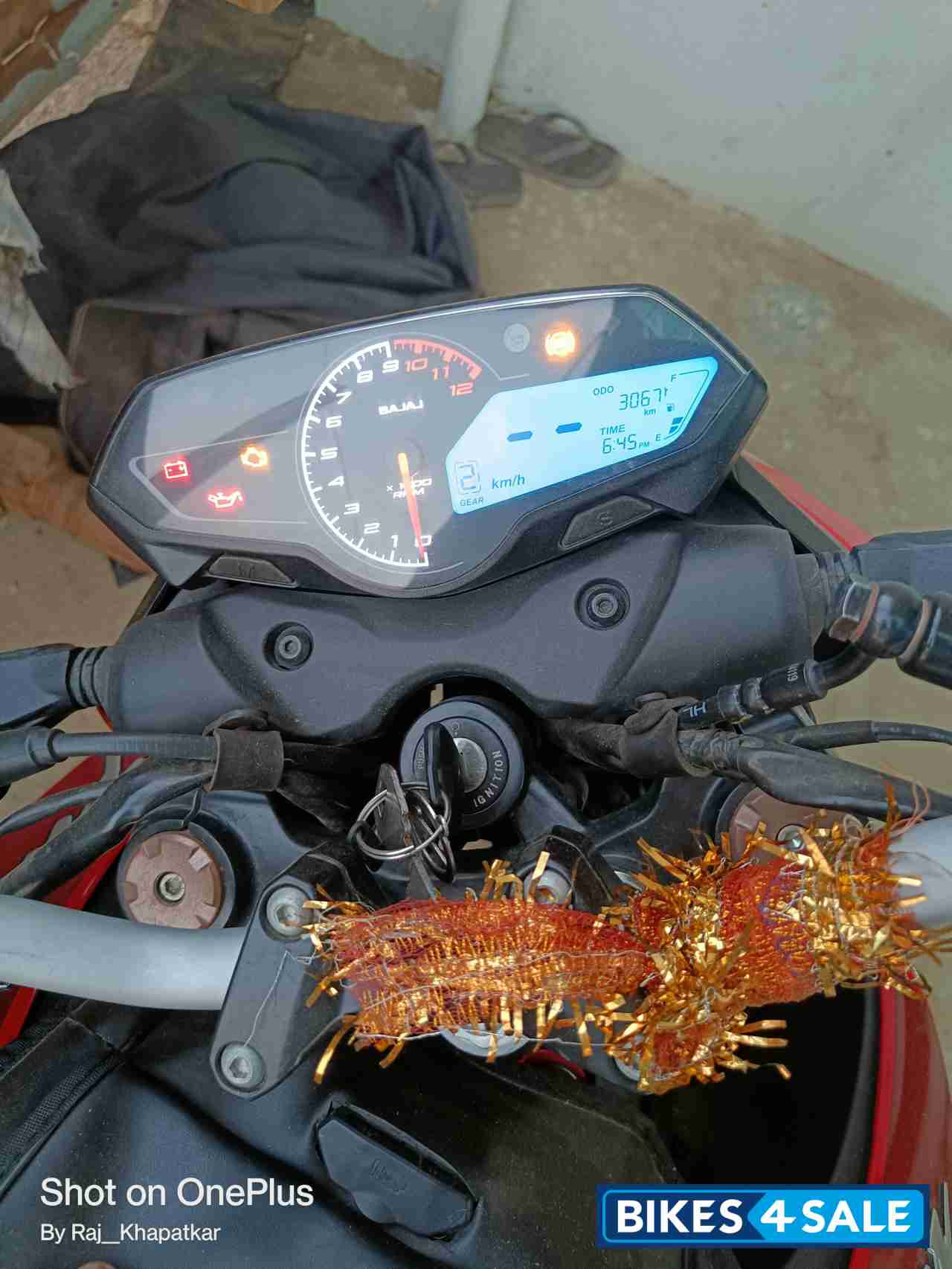 Red Black Bajaj Pulsar N250