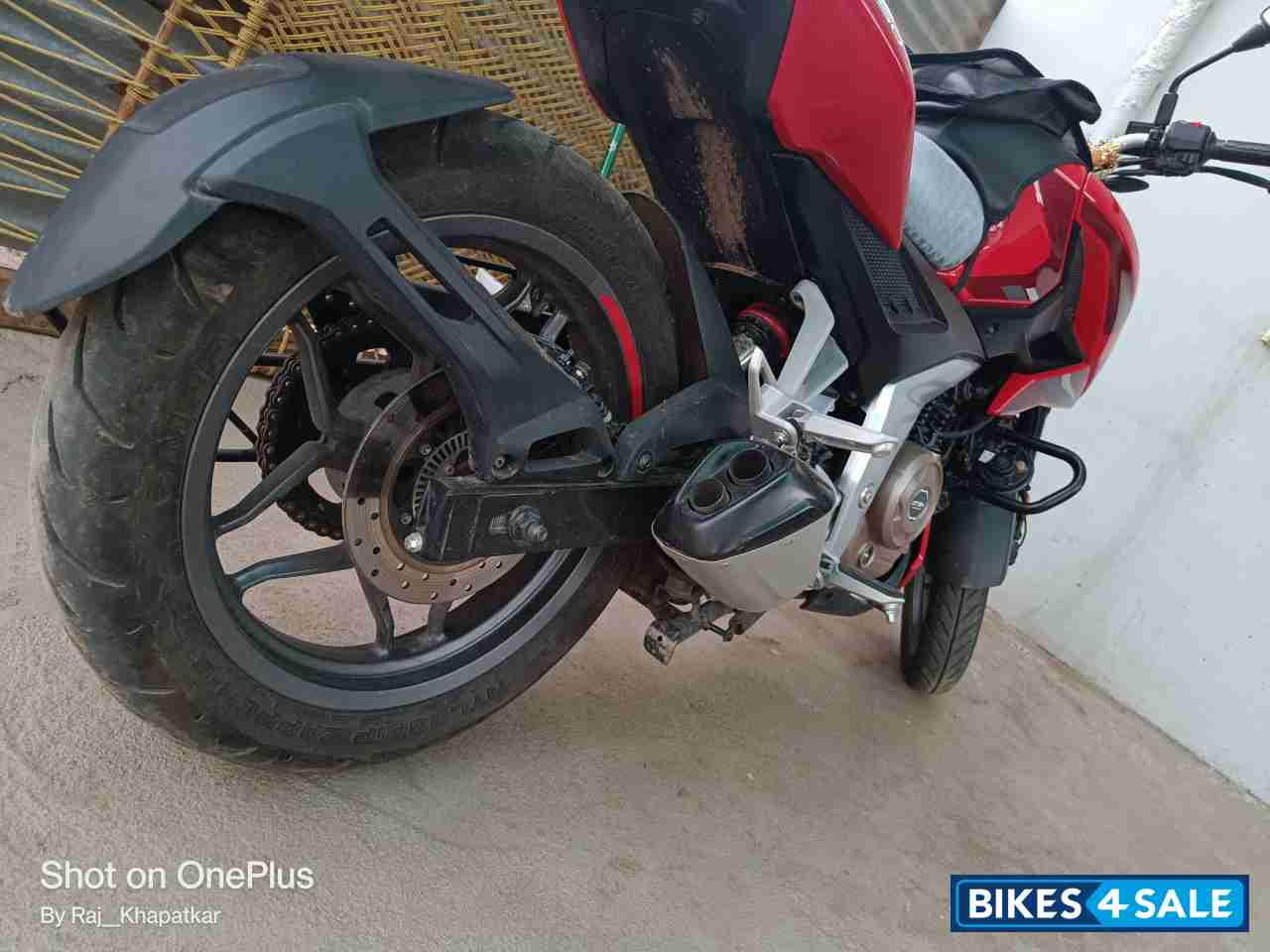 Red Black Bajaj Pulsar N250