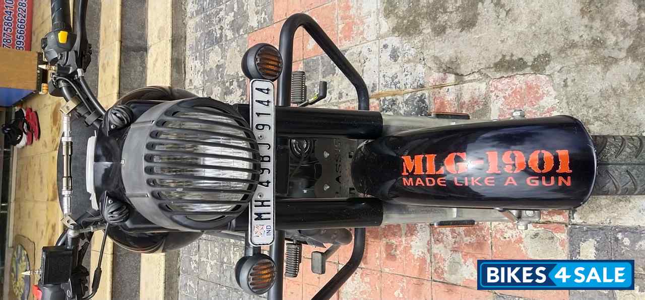Mate Black Royal Enfield Classic 350 Dual Channel BS6