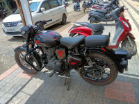 Mate Black Royal Enfield Classic 350 Dual Channel BS6