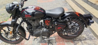 Mate Black Royal Enfield Classic 350 Dual Channel BS6
