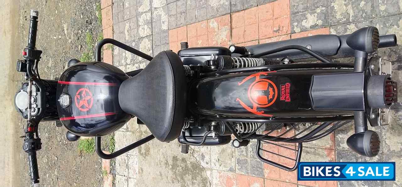 Mate Black Royal Enfield Classic 350 Dual Channel BS6