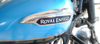 Blue Royal Enfield Meteor 350 Supernova