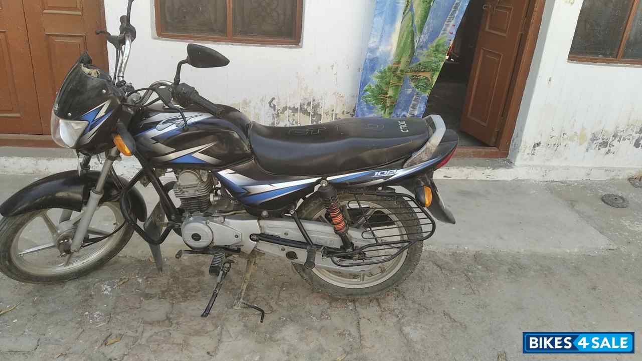Ebony Black Blue Dkl Bajaj CT 100