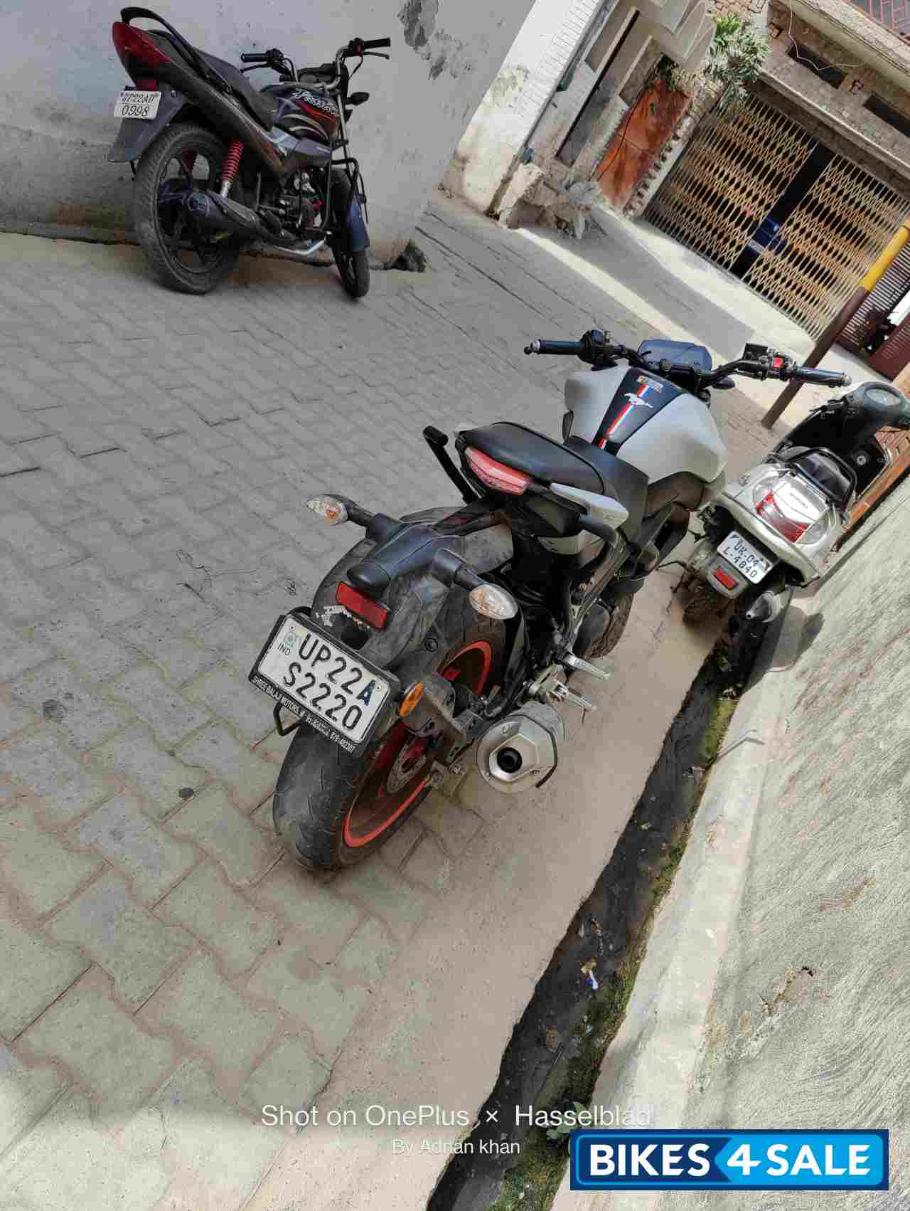 White Orange Yamaha MT-15 BS6