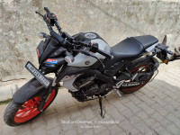 White Orange Yamaha MT-15 BS6