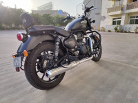 Matt Black Royal Enfield Meteor 350 Stellar