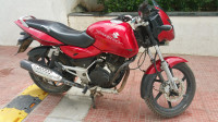 Red Bajaj Pulsar 180 DTSi