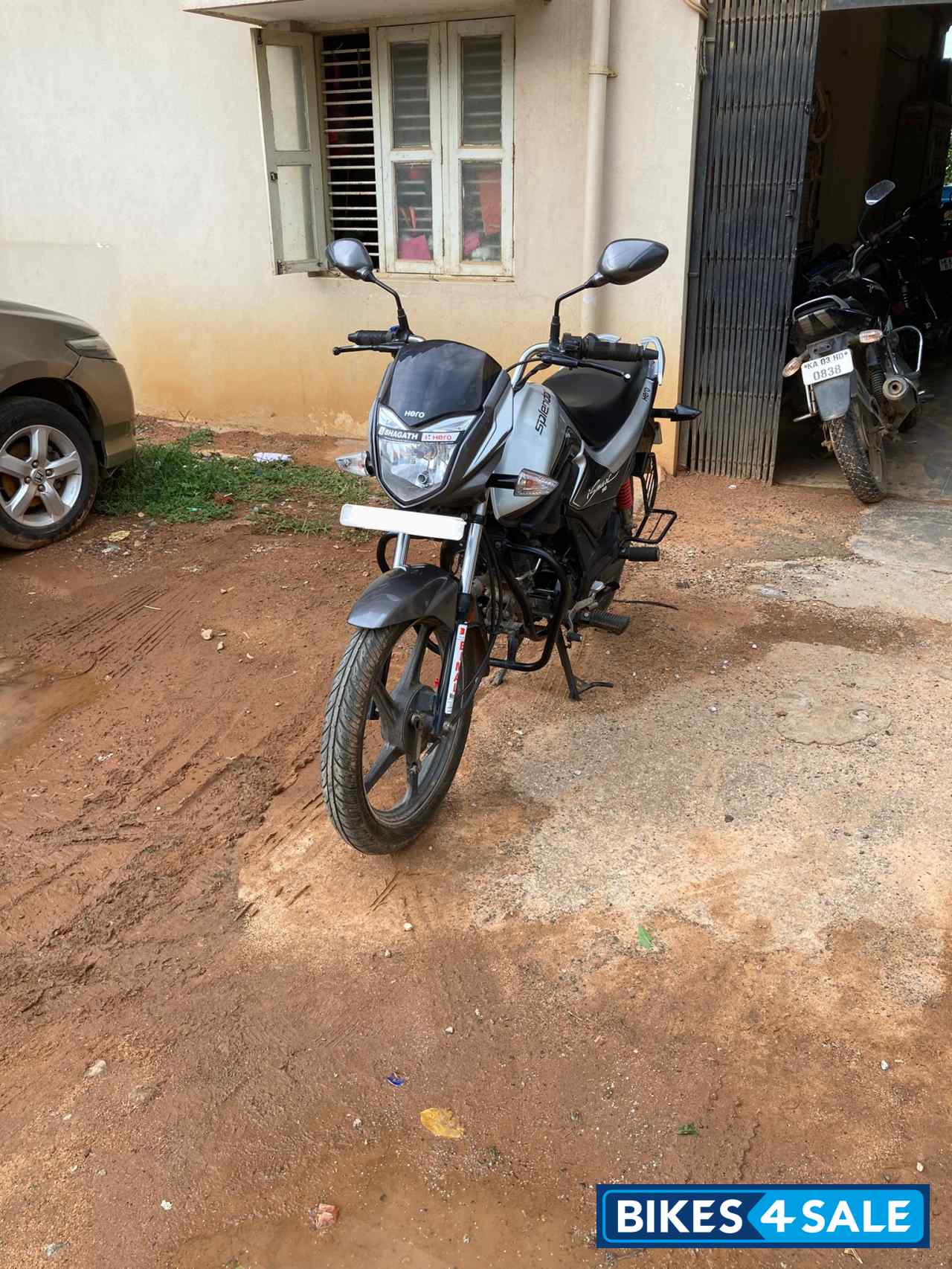 Silver Hero Splendor iSmart 110