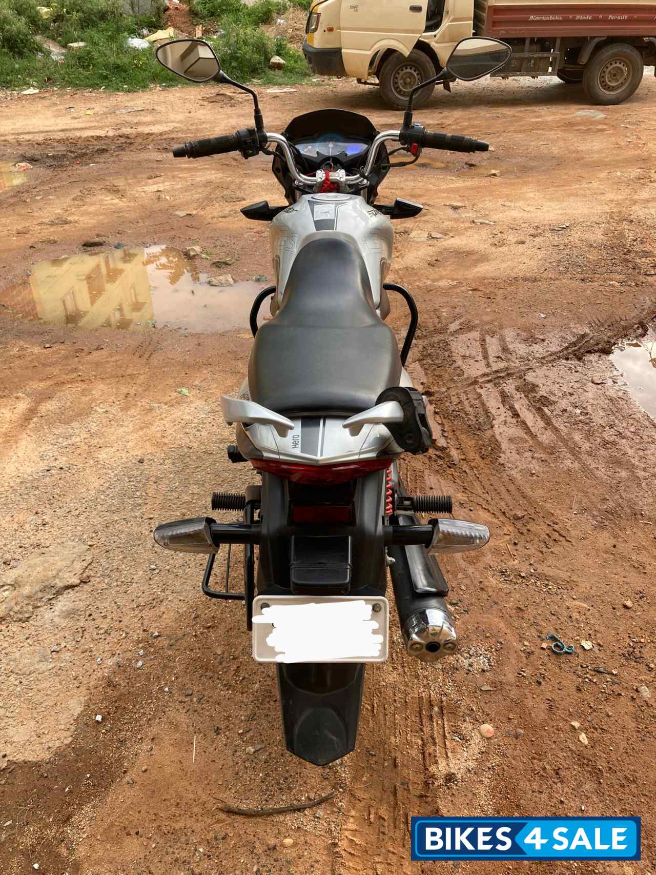 Silver Hero Splendor iSmart 110