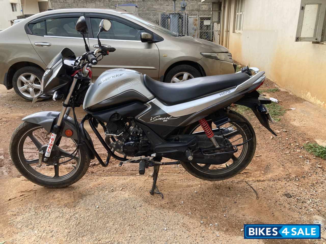 Silver Hero Splendor iSmart 110