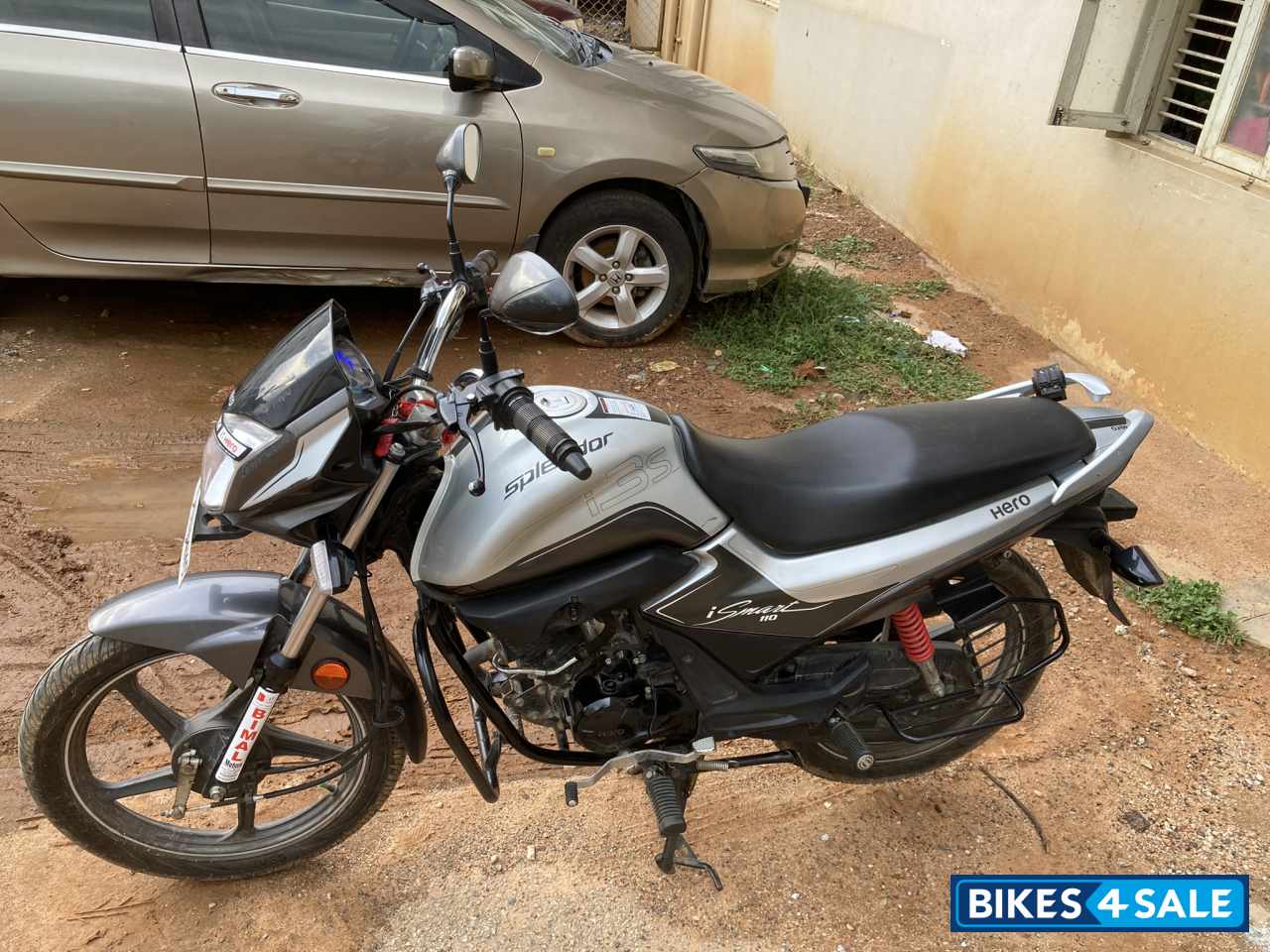 Silver Hero Splendor iSmart 110