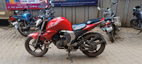 Red Yamaha FZ FI V2