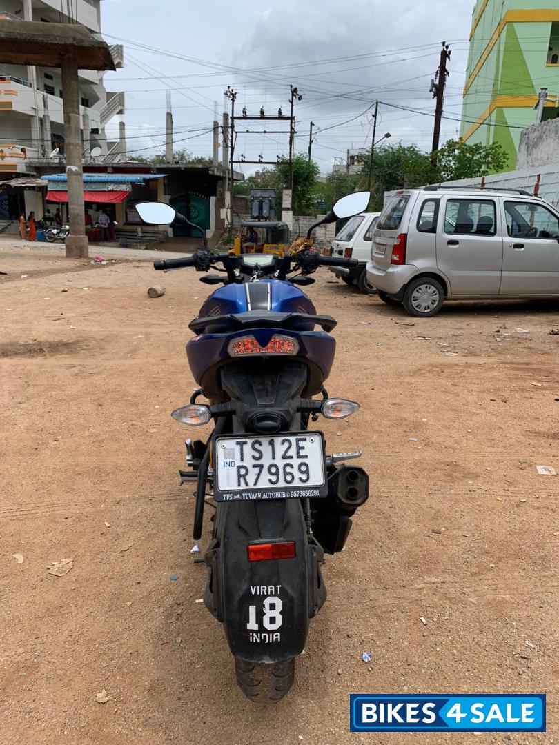 Matt Blue TVS Apache RTR 200 4V ABS Race Edition 2.0