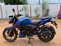 Matt Blue TVS Apache RTR 200 4V ABS Race Edition 2.0