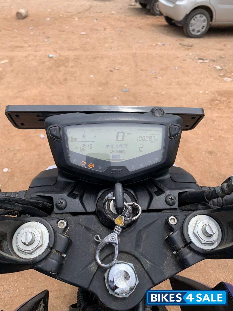 Matt Blue TVS Apache RTR 200 4V ABS Race Edition 2.0