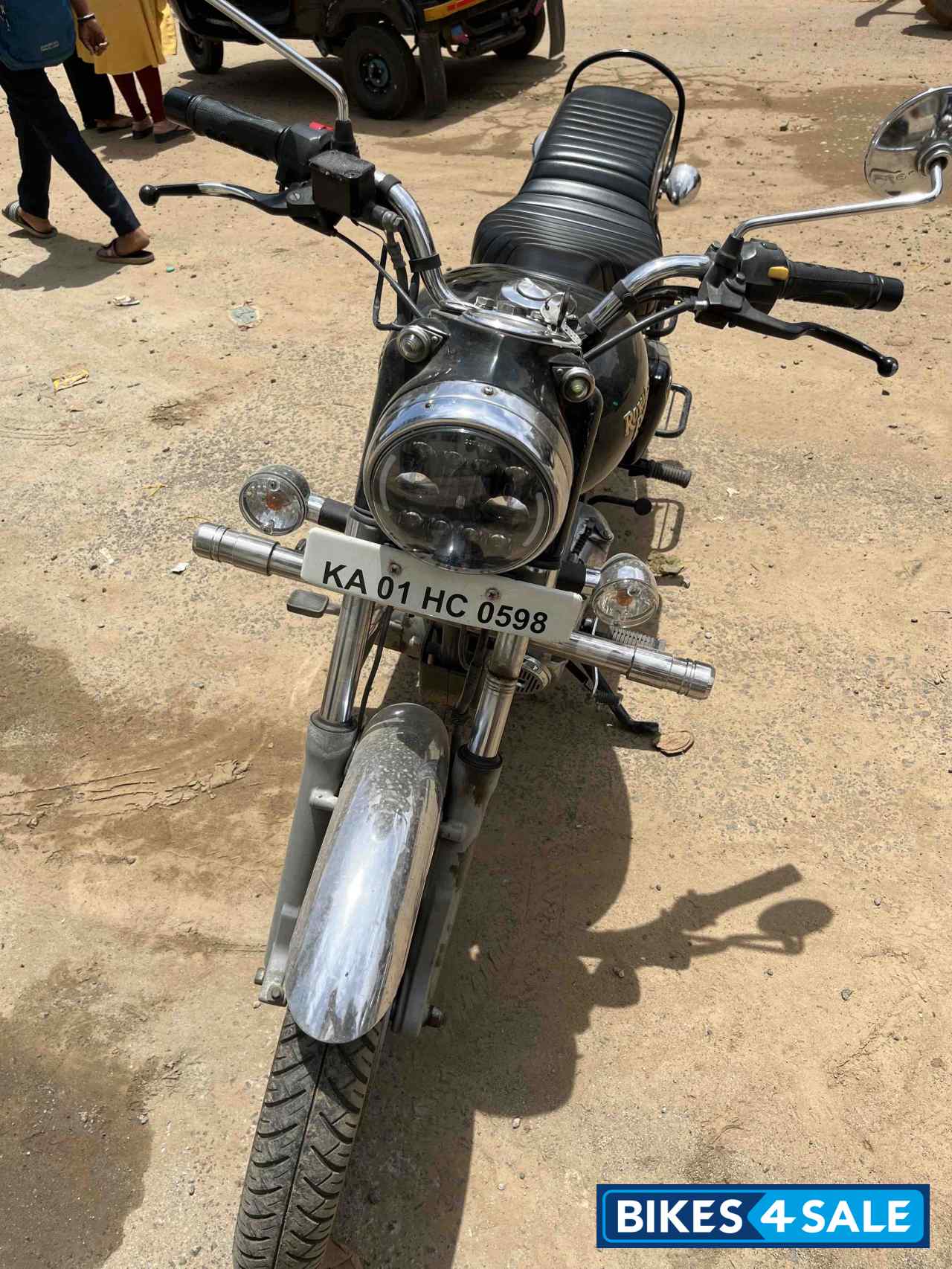 Black Royal Enfield Bullet Electra Twinspark Black Royal Enfield Bullet Electra Twinspark