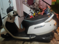 White TVS iQube Electric