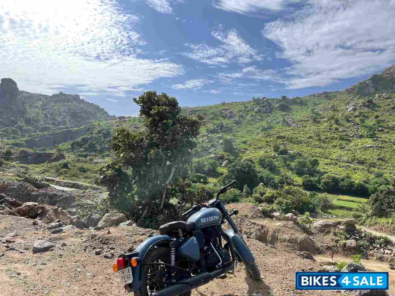 Royal Enfield Classic Signals Airborne Blue