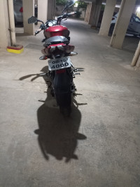 Matte Red Bajaj Pulsar 200 NS