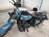 Blue Royal Enfield Classic 350 BS VI