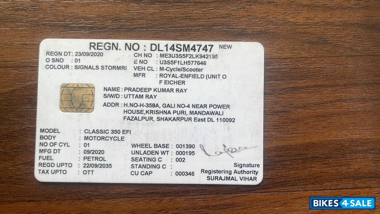 Desert Storms Royal Enfield Classic Desert Storm