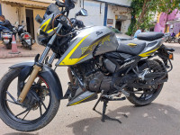 Matte Grey & Yellow TVS Apache RTR 200 4V