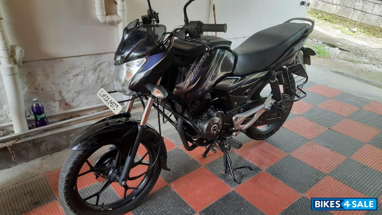 Black And Blue Bajaj Discover 100M