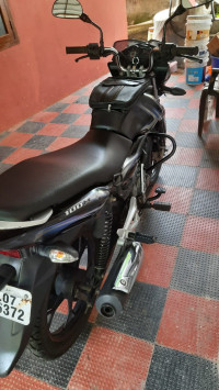 Black And Blue Bajaj Discover 100M