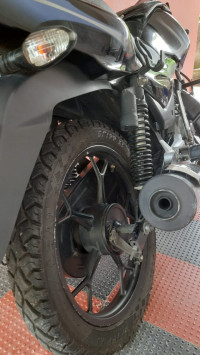 Black And Blue Bajaj Discover 100M