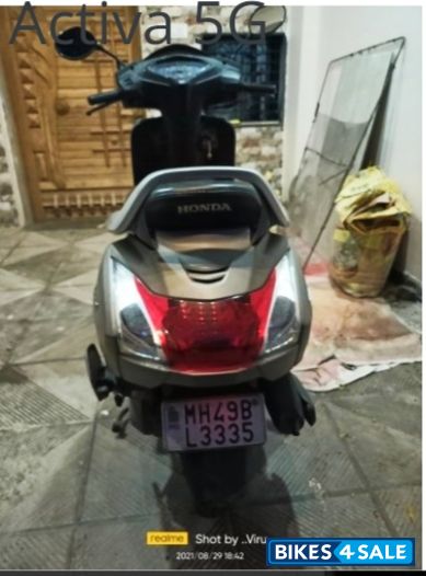 Grey Honda Activa 5G